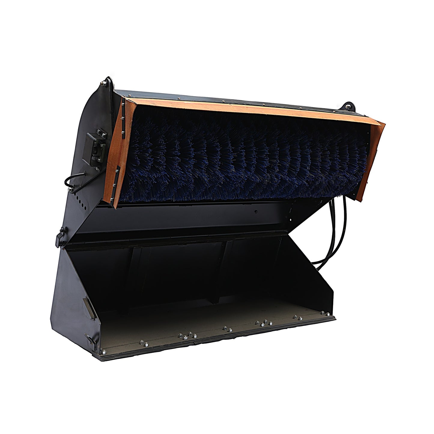 EMC 72” Skid Steer Rotary Skid Steer Broom With Cover